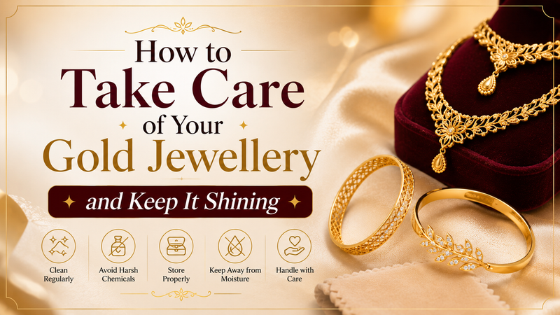 How to Take Care of Your Gold Jewellery and Keep It Shining