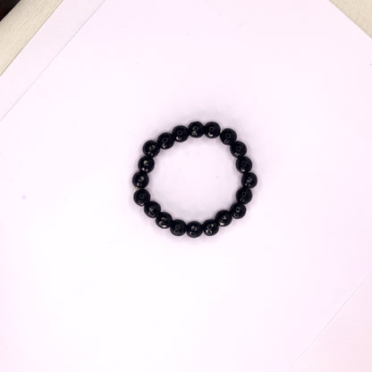 Black Tourmaline Crystal Bracelet - Grounding & Protection
