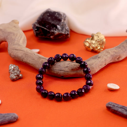 Natural Amethyst Bracelet For Men & Women | Protection & Spirituality