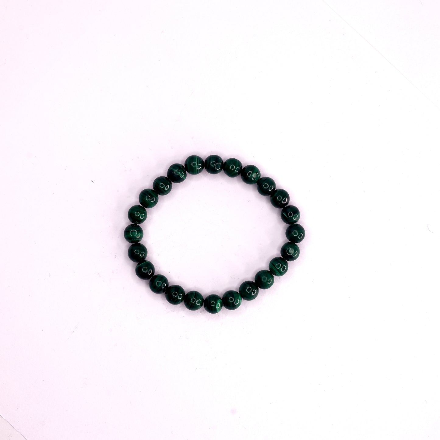 Natural Dark Green Jade Crystal Bracelet | Emotional Healing, Stress Relief, and Positive Energy