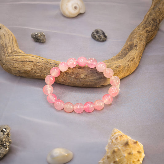 Rose Quartz Crystal Bracelet