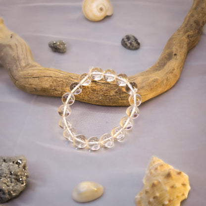 Clear Quartz Gemstone Bracelet