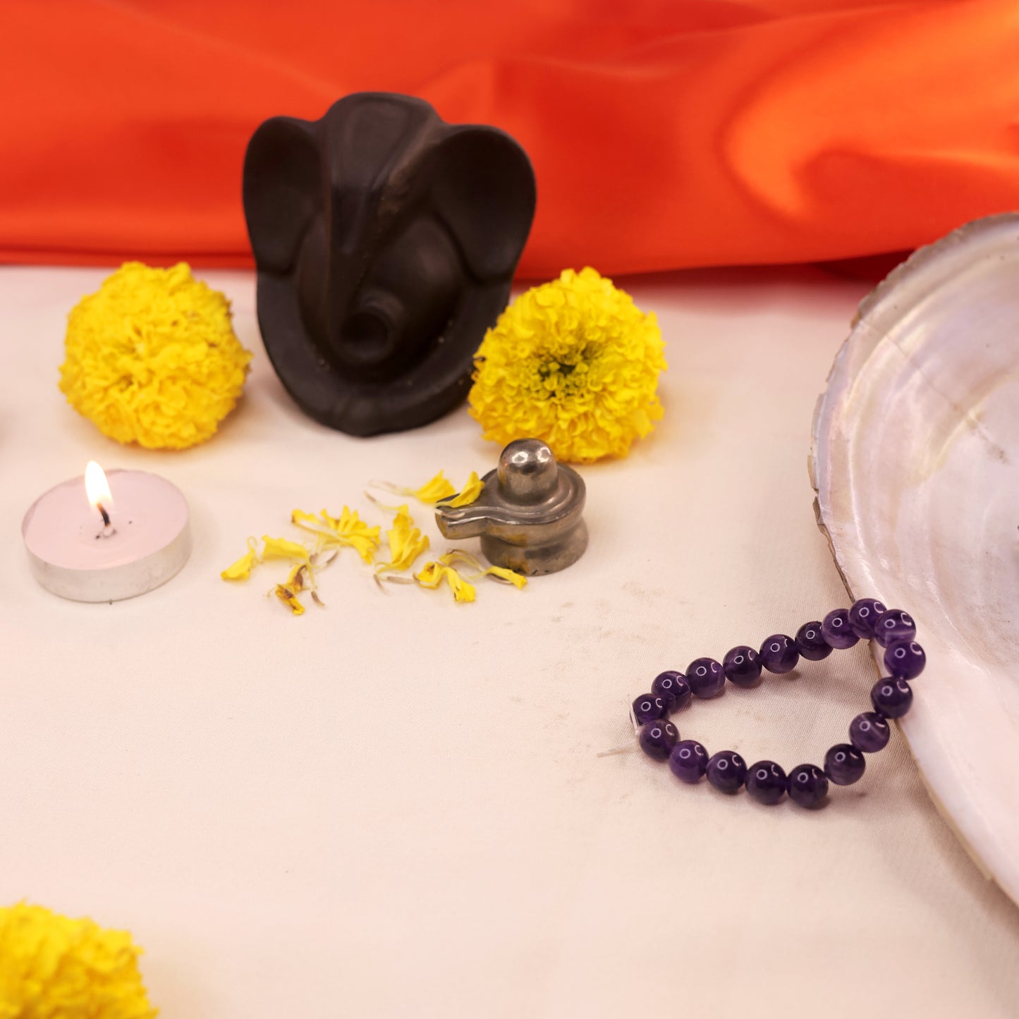 Natural Amethyst Bracelet - Emotional Healing & Stress Relief