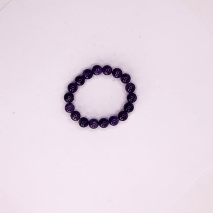 Natural Amethyst Bracelet - Emotional Healing & Stress Relief