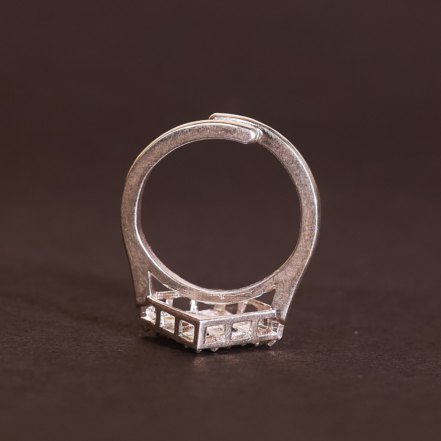 Nava Ratna Ladies Ring (Silver)