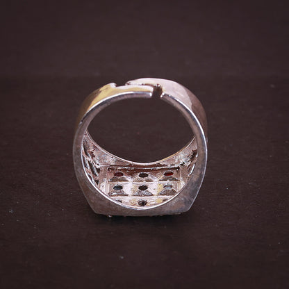 Nava Ratna Gents Ring (Silver)
