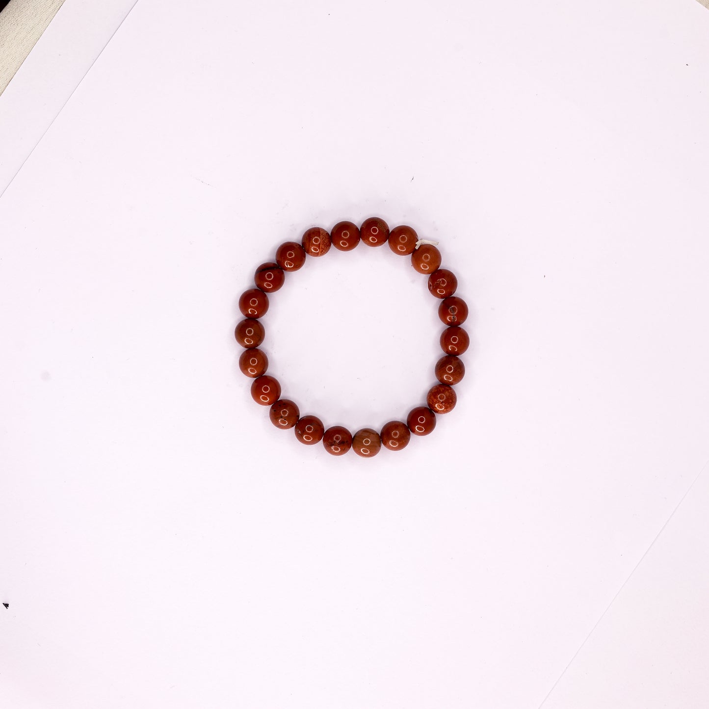 Natural Red Jasper Crystal Bracelet