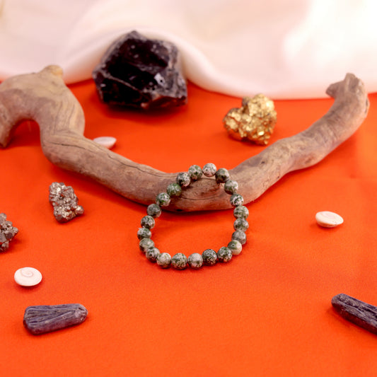 African Turquoise Crystal Bracelet