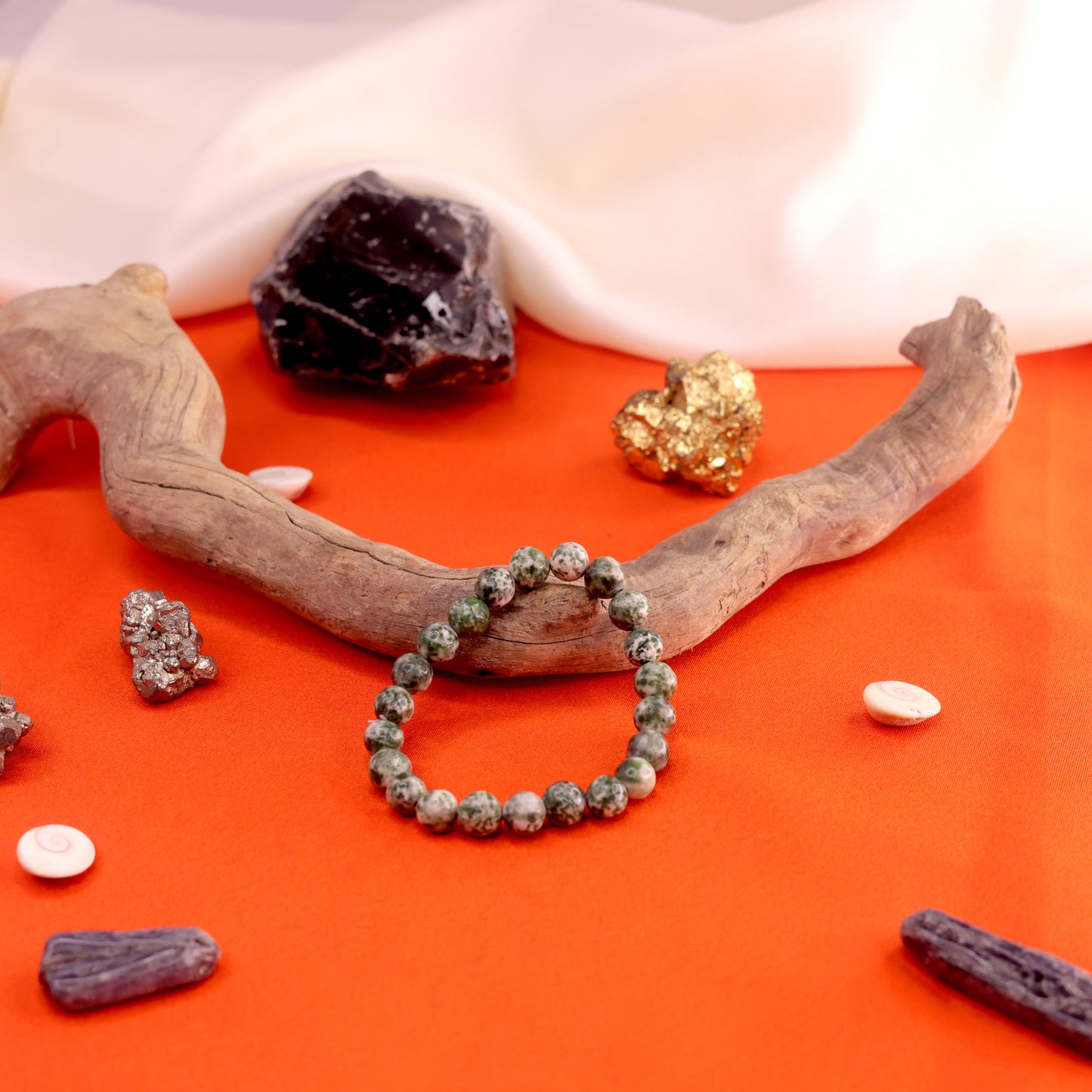 African Turquoise Crystal Bracelet