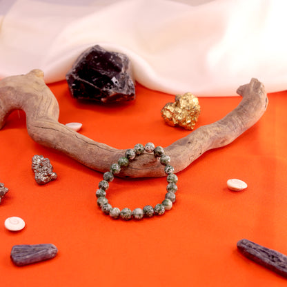 African Turquoise Crystal Bracelet
