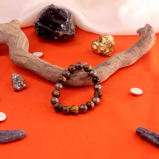 Original Tiger Eye Bracelet for Men & Women | For Courage & Willpower
