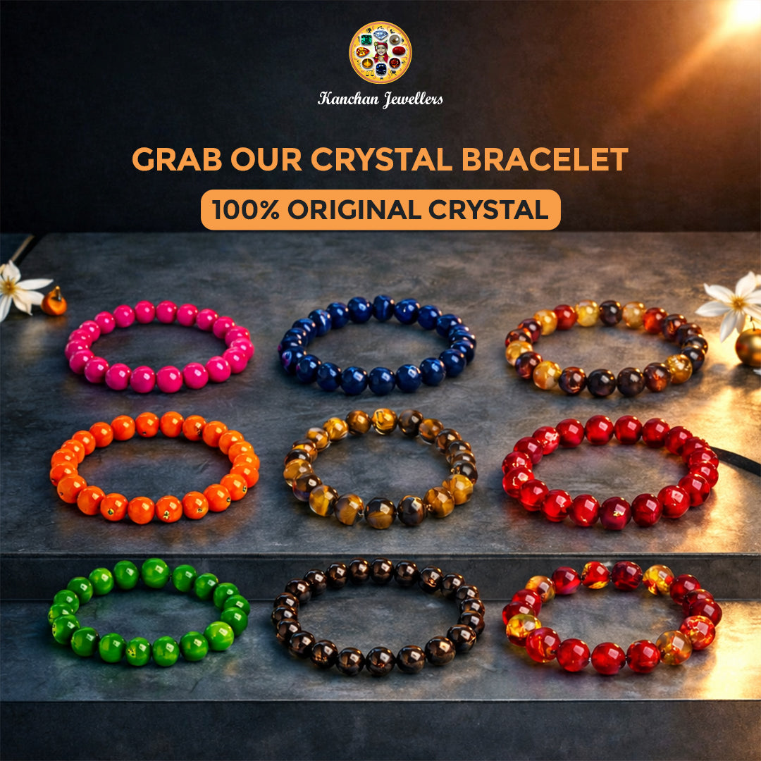 Buy Premium Crystal Bracelets & Spiritual Jewelry Online – Kanchan