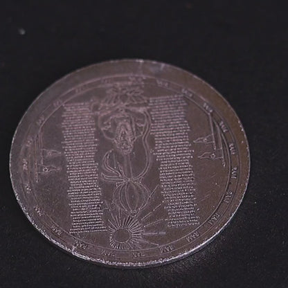 Hanuman Chalisa Coin (Silver)